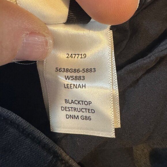 Paige Women's Blacktop Destructed Jeans - Picture 10 of 15